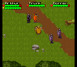 King Arthur & The Knights of Justice (USA) In game screenshot